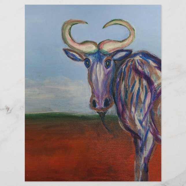 Lámina Wildebeest (Anverso)