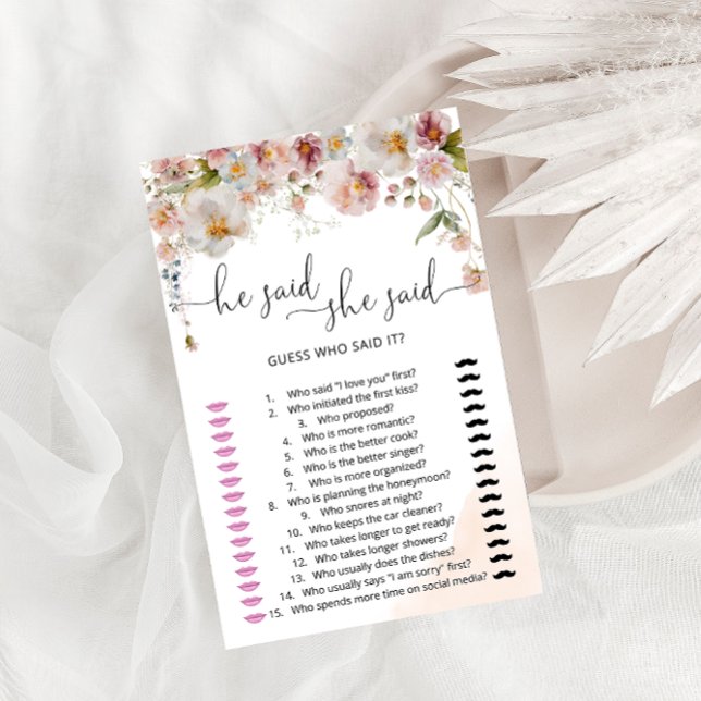 Lámina Wilflower Dijo Que Dijo Que Dijo Un Juego De Ducha (Subido por el creador)