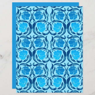 Lámina William Morris Pimpernel, Denim & Light Blue