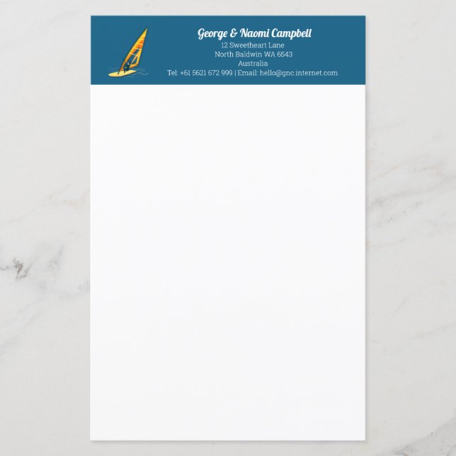 Lámina Windsurf (Anverso)