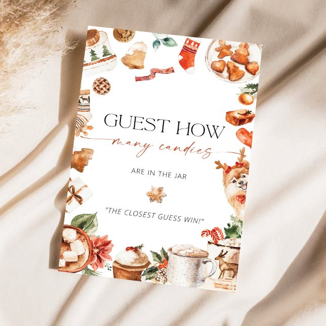 Lámina Winter adivina cuántos partidos de Baby Shower de  (Subido por el creador)