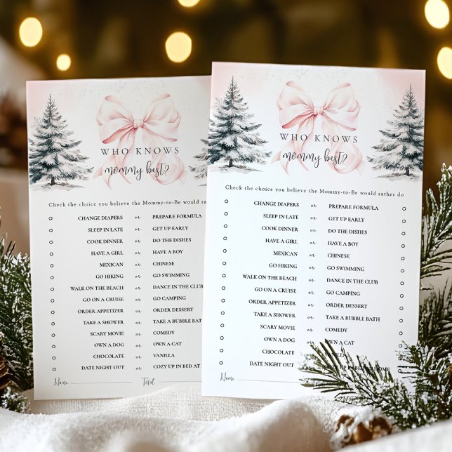 Lámina Winter Bow quien conoce a mi mejor partida de Baby (Subido por el creador)