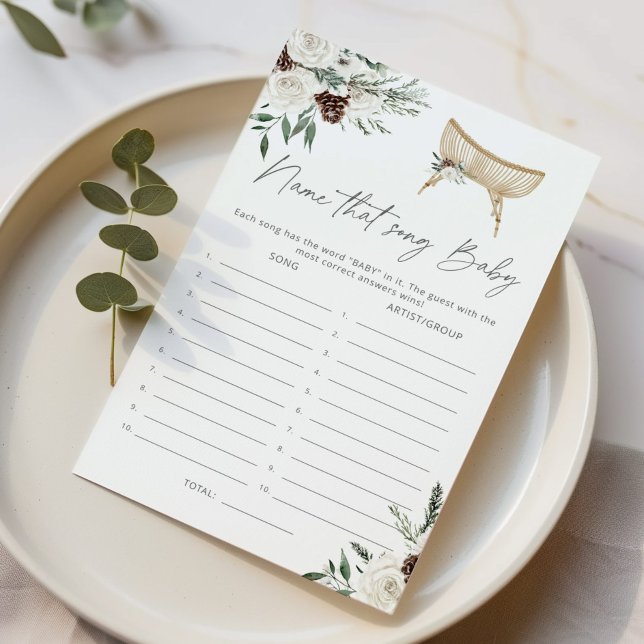 Lámina Winter Nursery Nombre de la canción juego de la du (Subido por el creador)