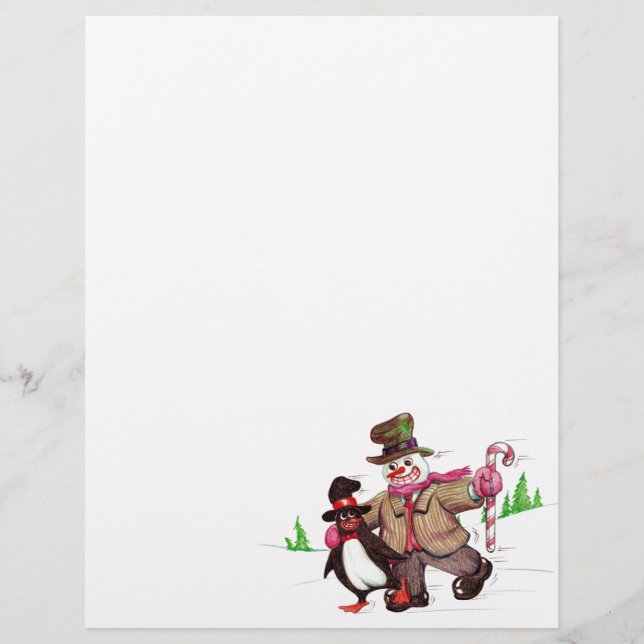 Lámina Winter Pals (Anverso)