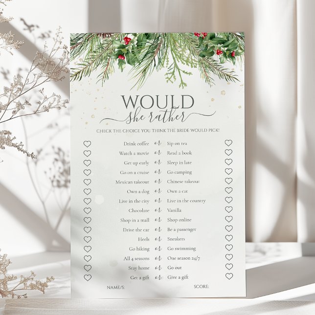 Lámina Winter Pine Prefiere Un Juego De Ducha Bridal (Subido por el creador)