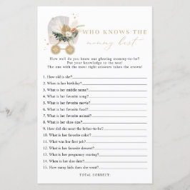 Lámina Winter Quién conoce a mamá mejor juego de ducha be