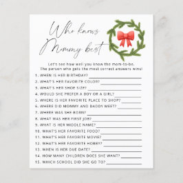 Lámina Winter Quién conoce mejor a mamá