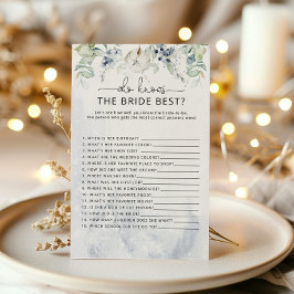 Lámina Winter Who conoce el mejor juego de novias