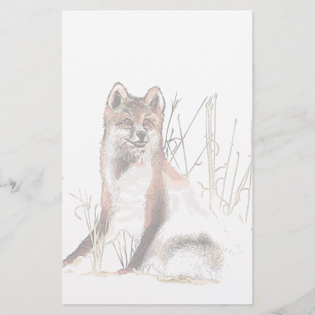 Lámina Winter Wolf (Anverso)