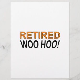 Lámina Woo Hoo Retirado