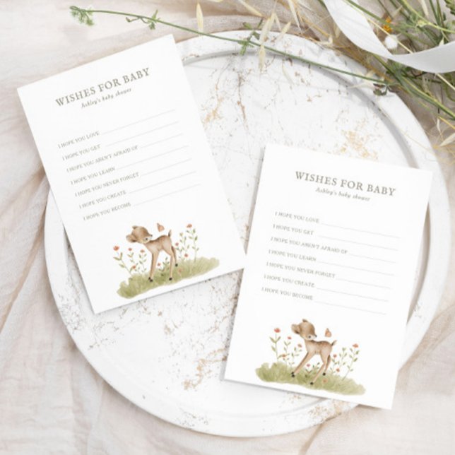 Lámina Woodland Forest Baby Shower quiere jugar al bebé (Subido por el creador)