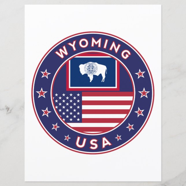 Lámina Wyoming (Anverso)