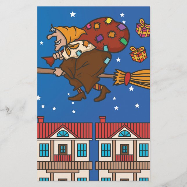 Lámina xmas witch Befana (Anverso)