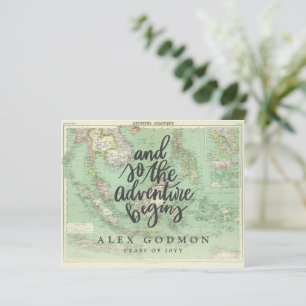 Lámina Y así la aventura comienza la invitación