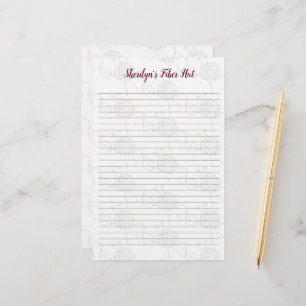 Lámina Yarn Knitt Fiber Arts Business Crafter Paper