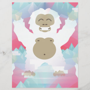 Lámina yeti rosado