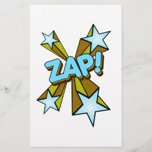 Lámina ¡Zap, Zing, Pow!