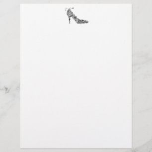 Lámina Zapato de moda ~ Letterhead