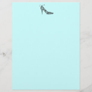 Lámina Zapato de moda ~ Letterhead