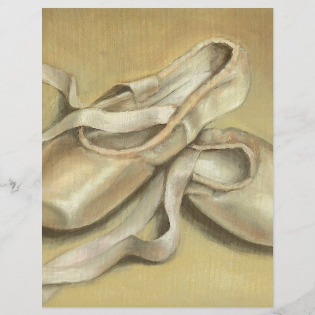 Lámina Zapatos de ballet (Anverso)