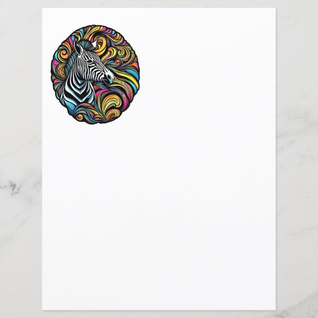 Lámina Zebra 1 (Anverso)