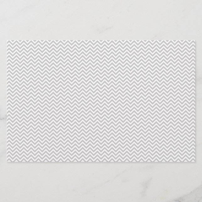 Lámina ZigZag gris simple (Anverso)