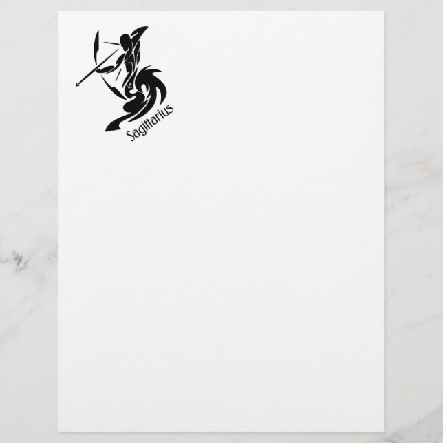 Lámina Zodiac Sagittarius (Anverso)
