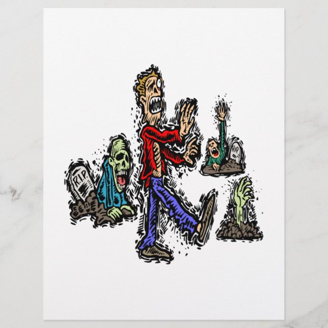 Lámina Zombies (Anverso)