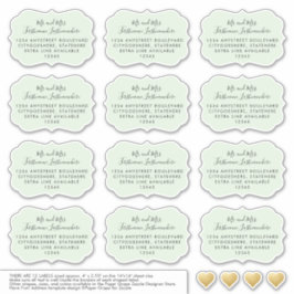 Láminas de correo electrónico para invitados con f