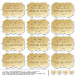 Láminas de correo electrónico para invitados con f