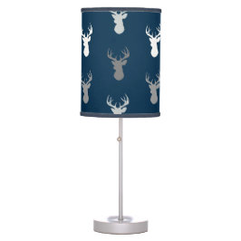 Lámpara de la cabeza del ciervo - Navío y gris