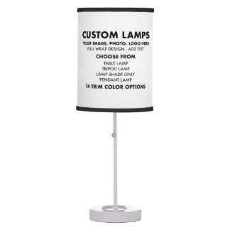 Lámpara de la MESA LINEN personalizada por persona