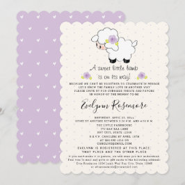 Lámpara De Lavanda Por Invitaciones De Ducha De Be