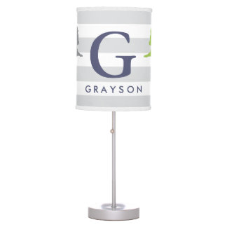 Lámpara de mesa de crianza de dinosaurios