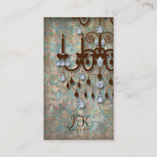 Lámpara del damasco del vintage de la tarjeta de