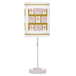 Lámpara irresistible de licor de helado y caramelo