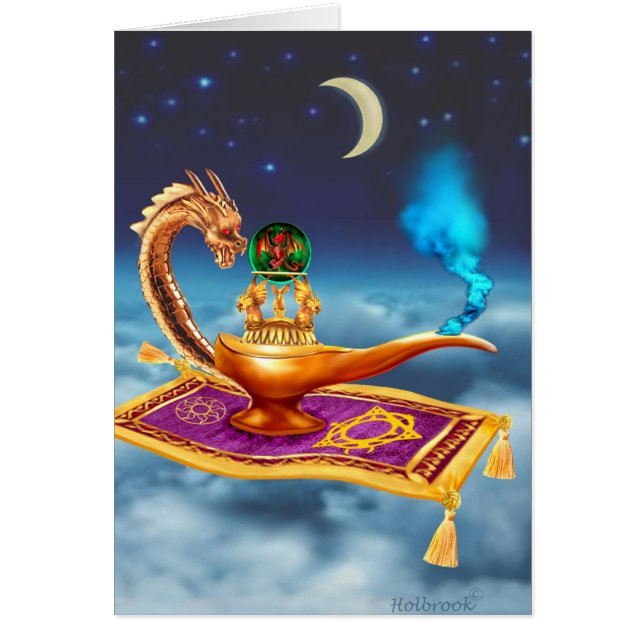 Lámpara mágica del dragón (Frente)