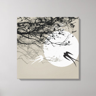 Lámpara Trague Silhouette Gray Lienzo envuelto