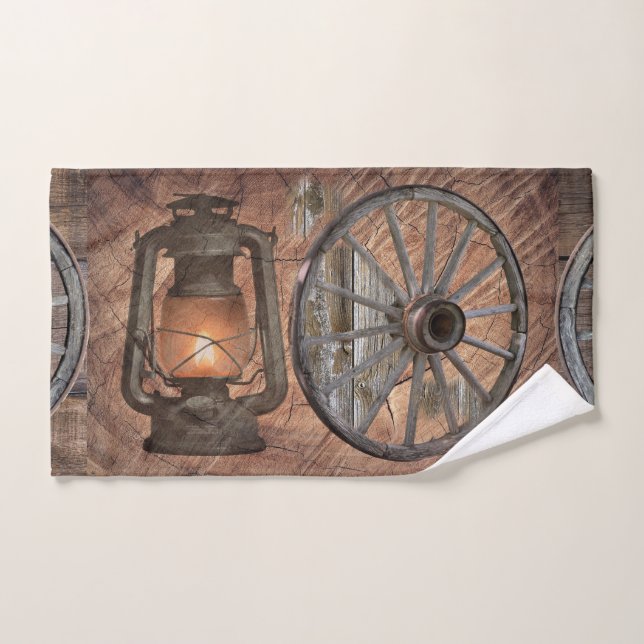 Lámparas de aceite de carbón de vagón cubiertas Oc (Toalla de mano)