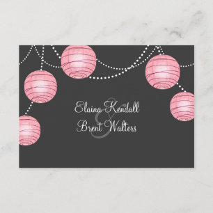 Lámparas de Fiesta gris y rosa RSVP