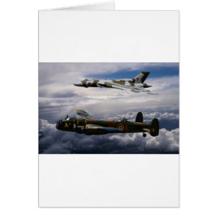 Lancaster y Vulcan XH558