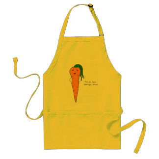 Lance el delantal de la ensalada del cocinero