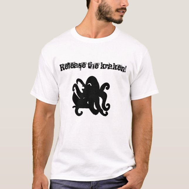 Lance la camiseta para hombre de Kraken (Anverso)
