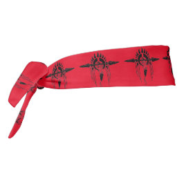 Lance Spear Red Tie Headband