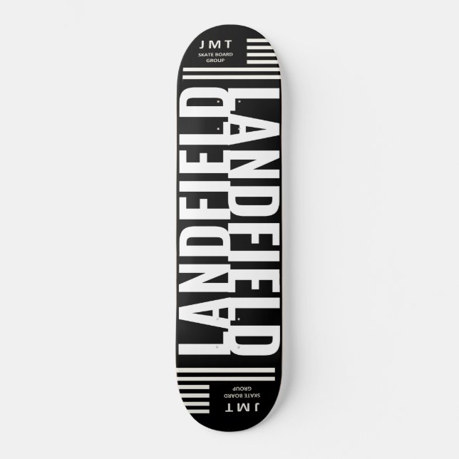 LANDFIELD Tabla de Skate (Anverso)