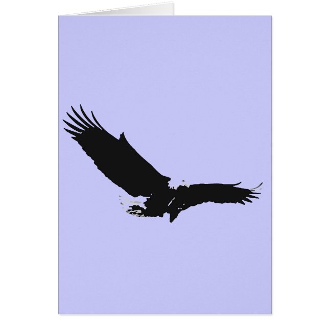 Landing Eagle Silhouette (Frente)