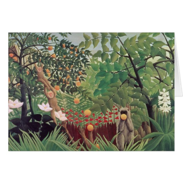 Landscape exótico, 1910 (Anverso (Horizontal))