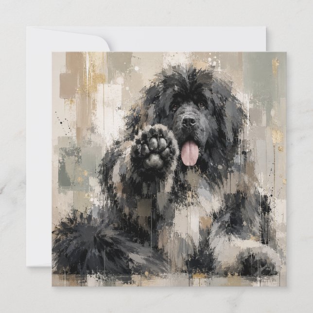 Landseer abstracto (Anverso)