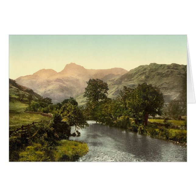 Langdale Pikes I, Lake District, Cumbria, Inglater (Anverso (Horizontal))
