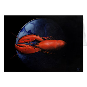 Langosta en la placa de Tiffany